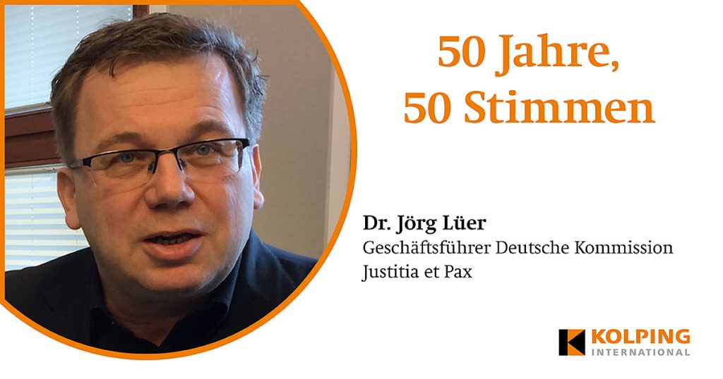 Dr. Jörg Lüer, Geschäftsführer Deutsche Kommission Justitia et Pax